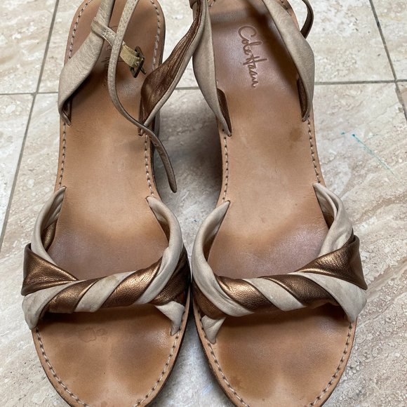 Cole Haan Nike Air Wedges - Size 8 - Picture 1 of 7